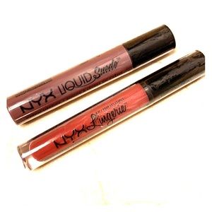New NYX Liquid Lipsticks set